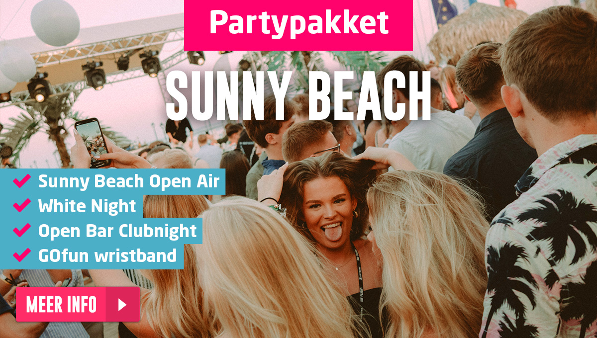 Partypakket Sunny Beach